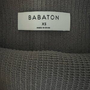 Babaton green Knit tank XS